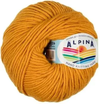 Alpina Yarn Margo 15 50 г 75 м (оранжевый)