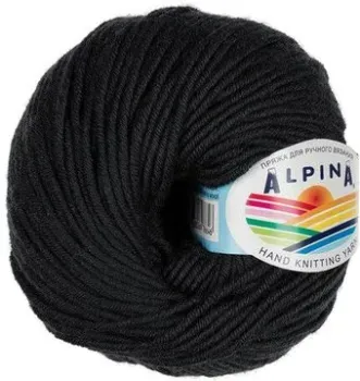 Alpina Yarn Margo 04 50 г 75 м (черный)