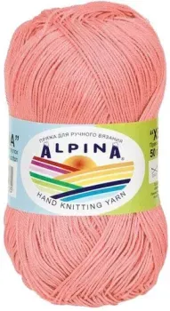 Alpina Yarn Xenia 137 50 г 240 м (розовый)