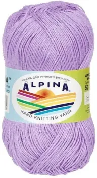 Alpina Yarn Xenia 091 50 г 240 м (сиреневый)