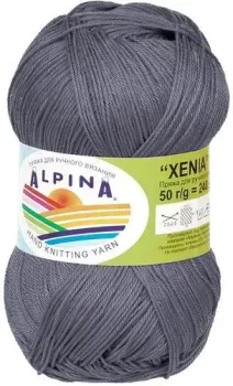 Alpina Yarn Xenia 139 50 г 240 м (серый)