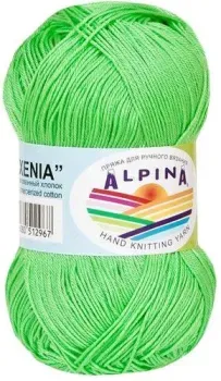 Alpina Yarn Xenia 128 50 г 240 м (зеленый)