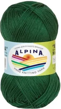 Alpina Yarn Xenia 082 50 г 240 м (зеленый)