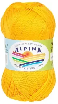 Alpina Yarn Xenia 014 50 г 240 м (желтый)