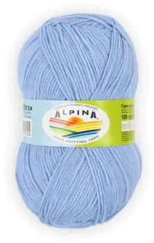 Alpina Yarn Vera 50 100 г 280 м (голубой)