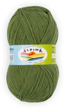 Alpina Yarn Vera 42 100 г 280 м (зеленый)