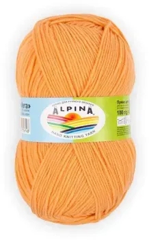 Alpina Yarn Vera 40 100 г 280 м (желтый)