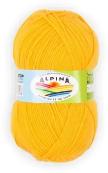 Alpina Yarn Vera 39 100 г 280 м (желтый)
