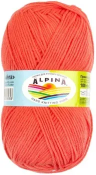 Alpina Yarn Vera 29 100 г 280 м (оранжевый)