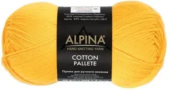 Alpina Yarn Cotton pallete 11 50 г 205 м (желтый)