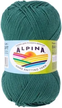 Alpina Yarn Baby super soft 19 50 г 150 м (зеленый)