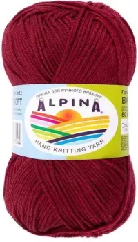 Alpina Yarn Baby super soft 18 50 г 150 м (красный)