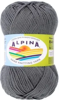 Alpina Yarn Baby super soft 10 50 г 150 м (серый)