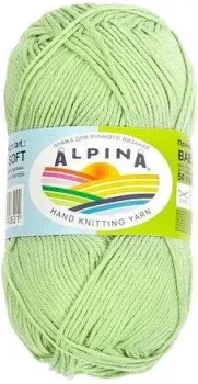 Alpina Yarn Baby super soft 07 50 г 150 м (зеленый)