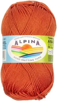 Alpina Yarn Anabel 1040 50 г 120 м (оранжевый)