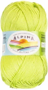 Alpina Yarn Anabel 091 50 г 120 м (зеленый)