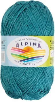 Alpina Yarn Anabel 3846 50 г 120 м (бирюзовый)