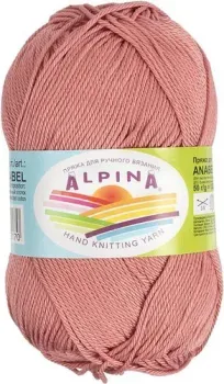 Alpina Yarn Anabel 172 50 г 120 м (розовый)