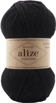 Alize Wooltime 11013 100 г 200 м (черный)
