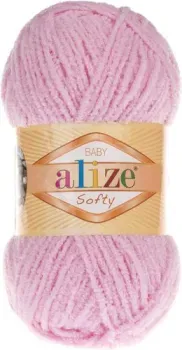 Alize Softy 128 50 г 115 м (розовый)