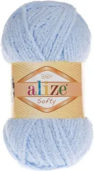 Alize Softy 191 50 г 115 м (голубой)