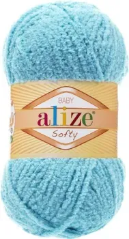 Alize Softy 119 50 г 115 м (голубой)
