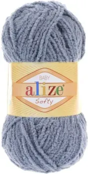 Alize Softy 364 50 г 115 м (серый)