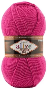 Alize Lanagold fine 798 100 г 390 м (розовый)