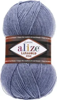 Alize Lanagold fine 152 100 г 390 м (голубой)