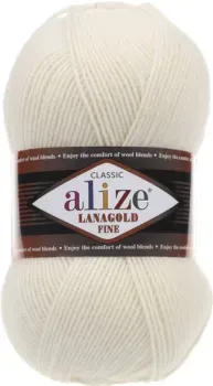 Alize Lanagold fine 21 100 г 390 м (белый)