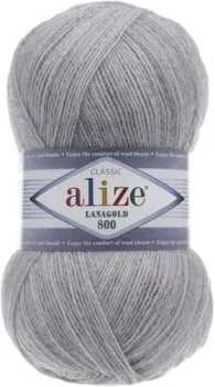 Alize Lanagold 800 505 100 г 730 м (серый)