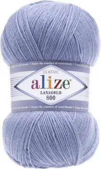Alize Lanagold 800 141 100 г 730 м (голубой)