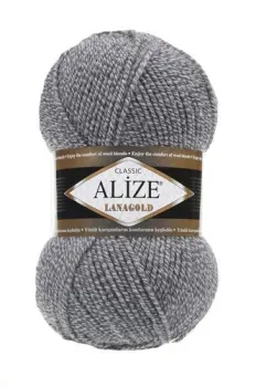 Alize Lanagold 240 166 100 г 240 м (серый)