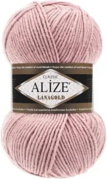 Alize Lanagold 240 62 100 г 240 м (розовый)