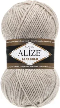 Alize Lanagold 240 684 100 г 240 м (бежевый)