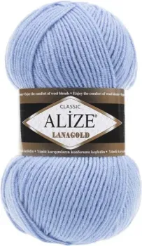 Alize Lanagold 240 182 100 г 240 м (голубой)