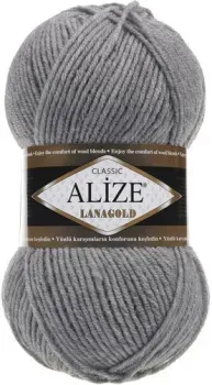 Alize Lanagold 240 21 100 г 240 м (серый)