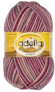 Adelia Jake 18 100 г 400 м (бордовый; розовый)
