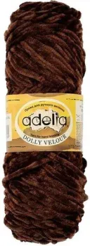 Adelia Dolly velour 17 100 г 93 м (коричневый)