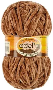 Adelia Dolly velour 14 100 г 93 м (коричневый)