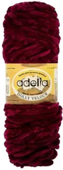 Adelia Dolly velour 10 100 г 93 м (бордовый)