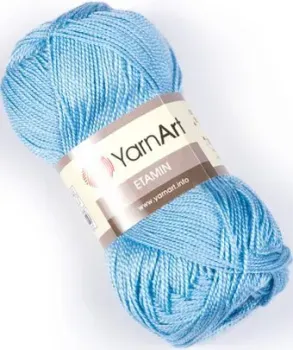 Yarnart Этамин 30гр 180м 424 (10шт, голубой)