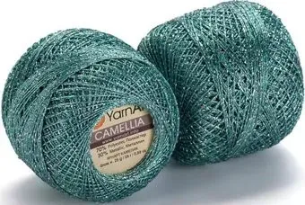 Yarnart Камеллия 20г 190м 427 (10шт, мятный)