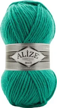 Alize Superlana Maxi 642 (100м, темно-мятный)