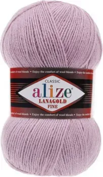 Alize Lanagold Fine 505 (390м, светло-сиреневый)