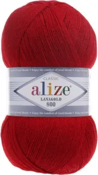 Alize Lanagold 800 56 (800м, красный)