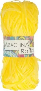 Arachna Raffia 50 г 200 м №15 (5 мотков, желтый)