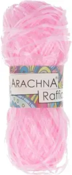 Arachna Raffia 50 г 200 м №10 (5 мотков, розовый)