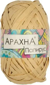 Arachna Papyrus 40 г 50 м №10 (3 мотка, светло-бежевый)