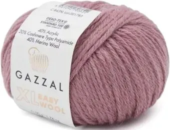 Gazzal Baby Wool Xl 843 (сухая роза)